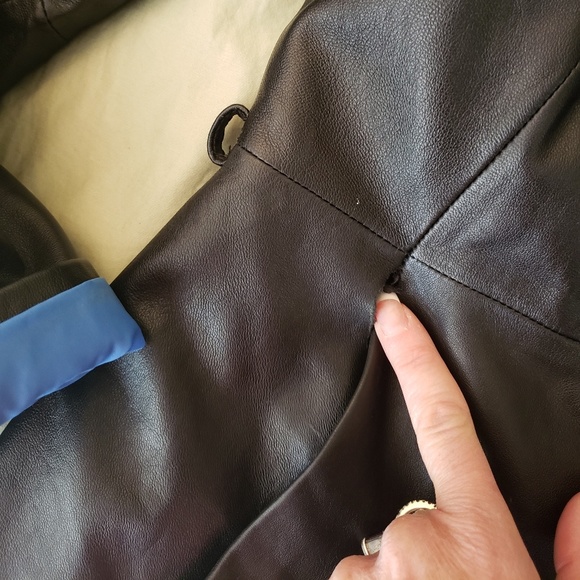 Wilson's Leather jacket, size Lg. - Picture 4 of 5